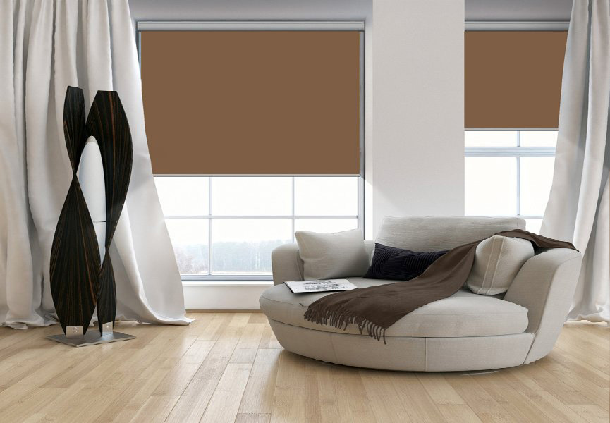 Rollo 3093 Wohnzimmer Braun