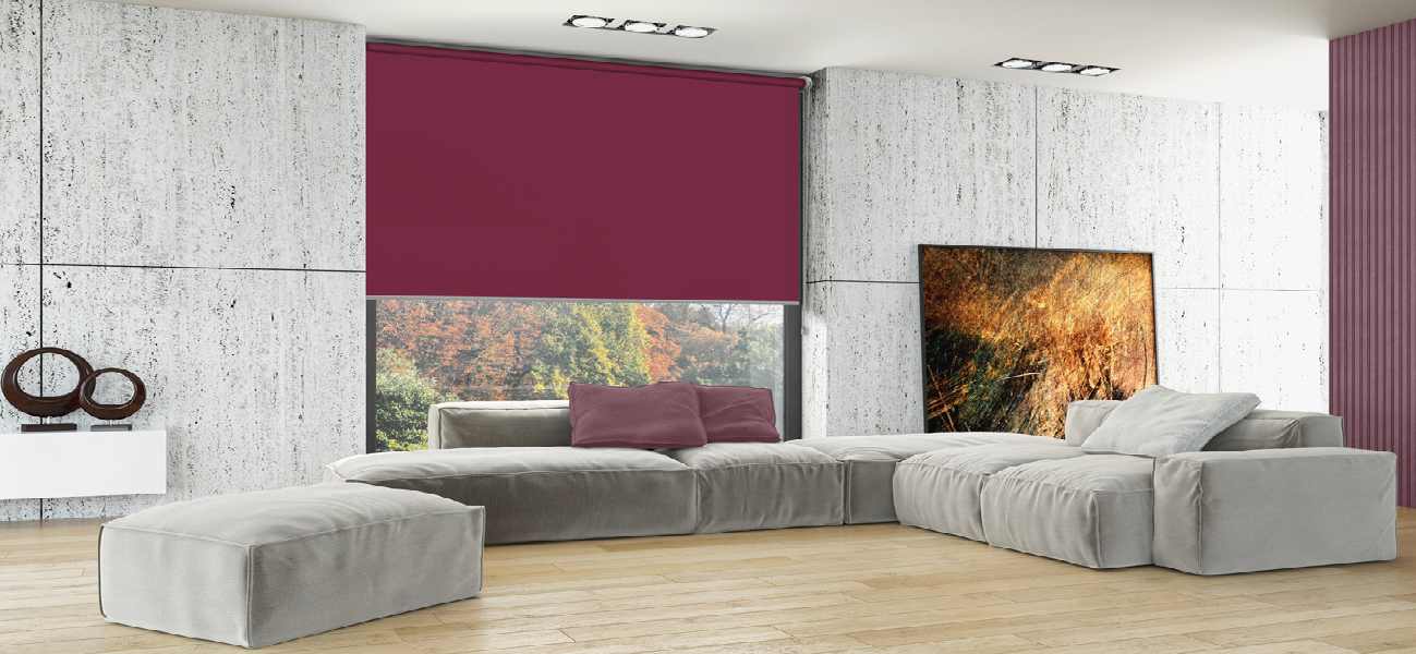 Rollo 3095 Wohnzimmer Rot