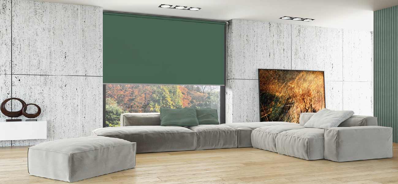 Rollo 3101 Wohnzimmer Grün