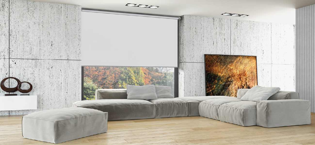 Rollo 3104 Wohnzimmer Grau