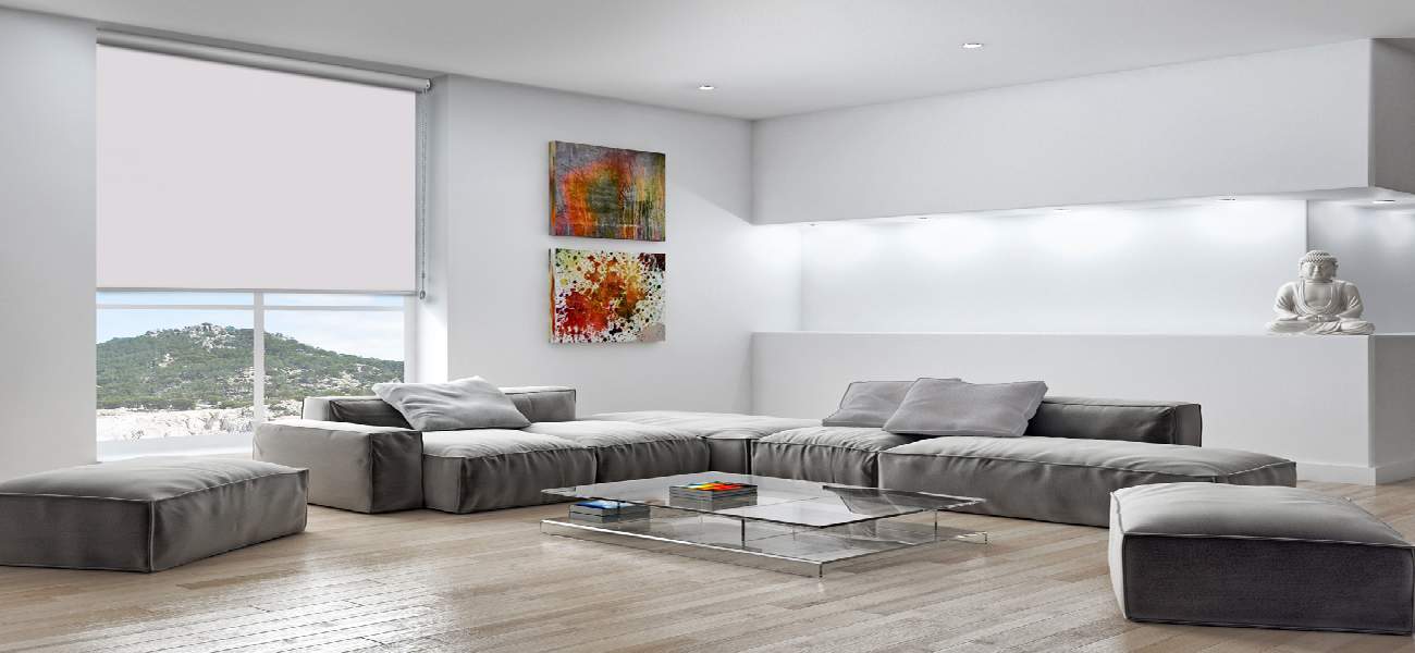 Rollo 3104 Wohnzimmer Grau