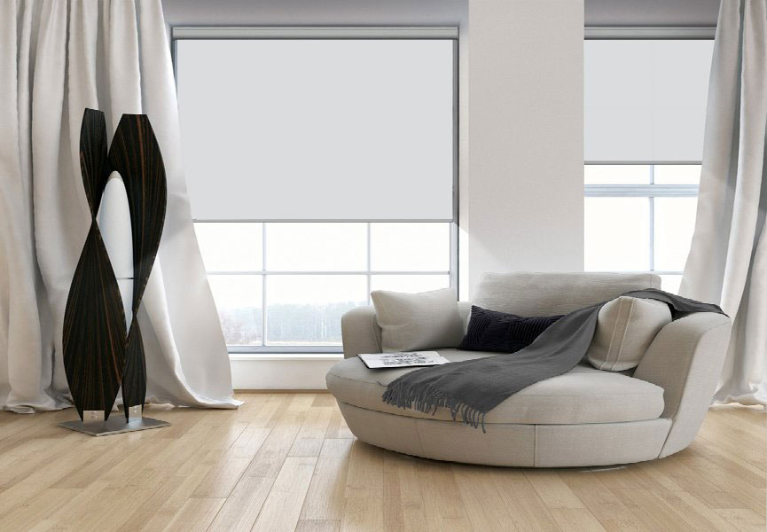 Rollo 3104 Wohnzimmer Grau