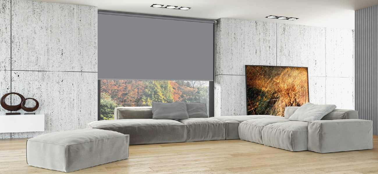 Rollo 3105 Wohnzimmer Grau