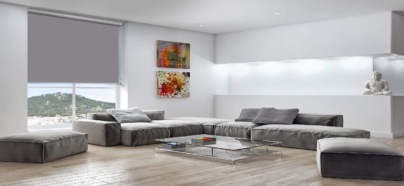 Rollo 3105 Wohnzimmer Kassette Grau