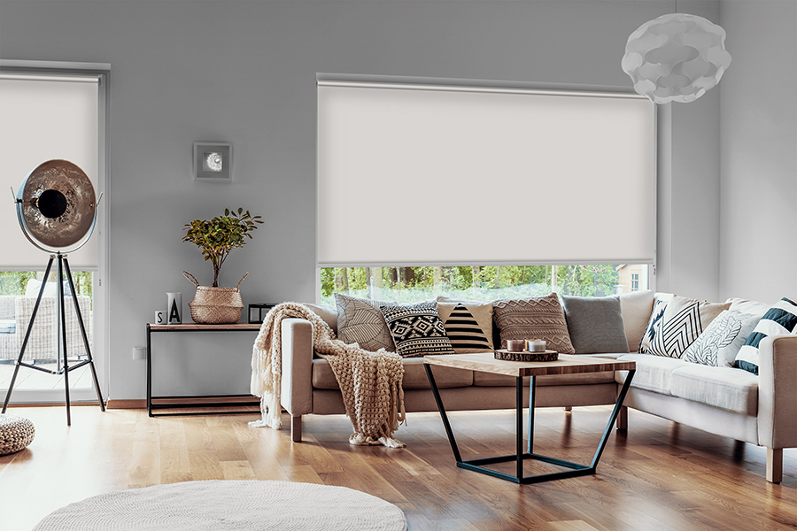 Rollo Broto Blackout 3911 Wohnzimmer
