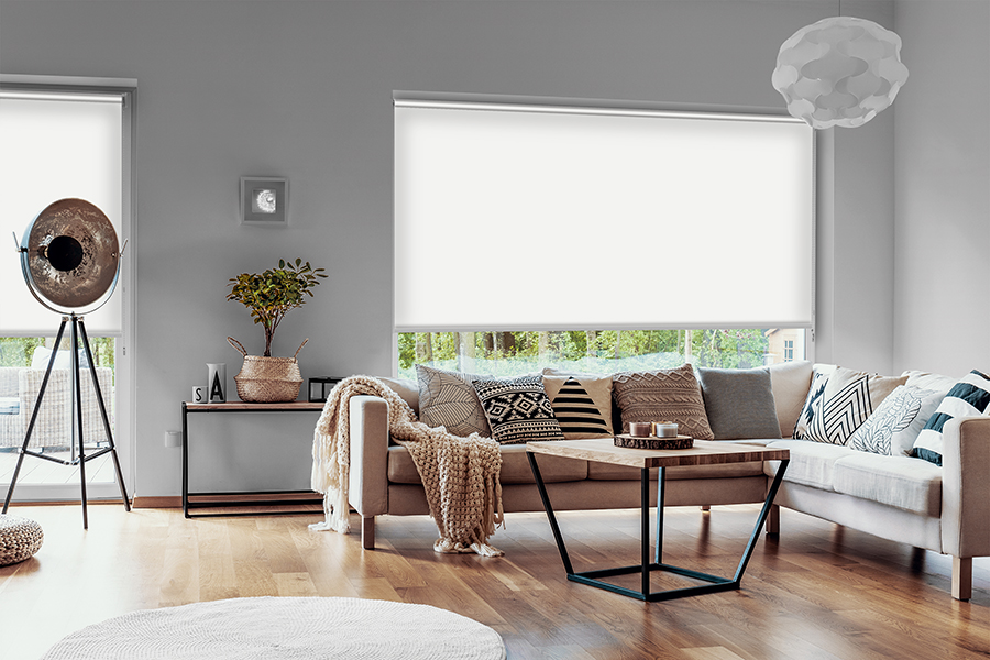 Rollo Broto Blackout 3913 Wohnzimmer