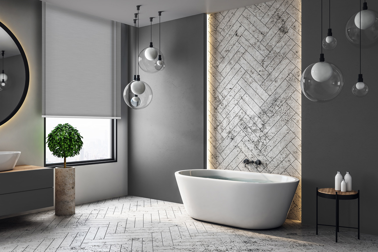 Rollo Chiaro 3891 Badezimmer