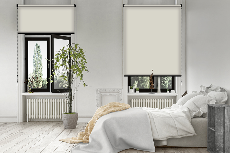 Rollo Girona Blackout 3920 Schlafzimmer