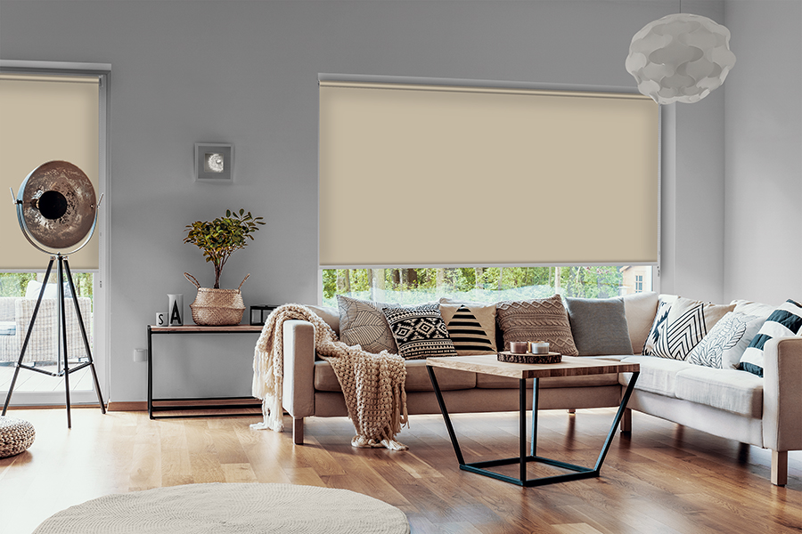 Rollo Girona Blackout 3921 Wohnzimmer