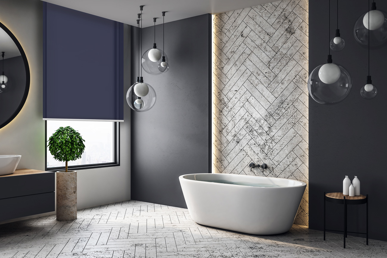 Rollo Grezzo 3806 Badezimmer