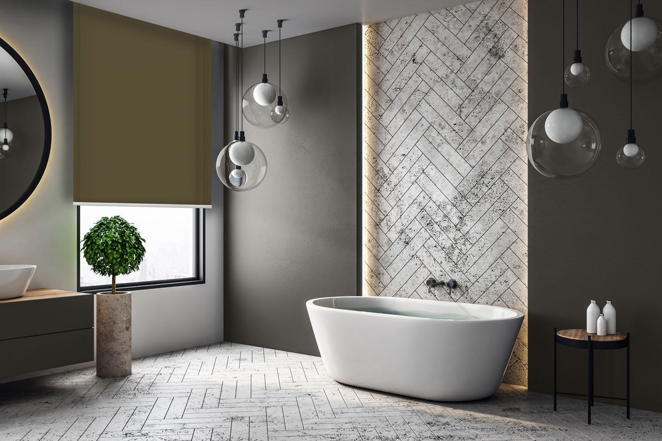 Rollo Grezzo 3810 Badezimmer