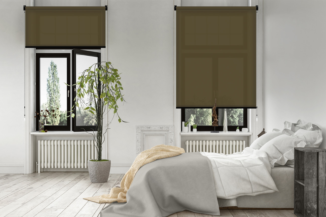 Rollo Grezzo 3810 Schlafzimmer