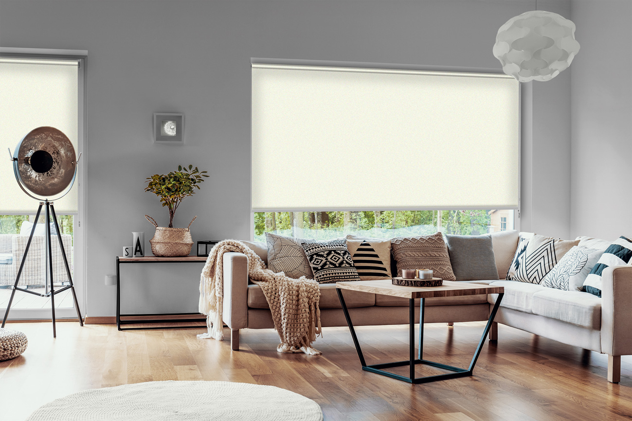 Rollo Grezzo Blackout 3872 Wohnzimmer