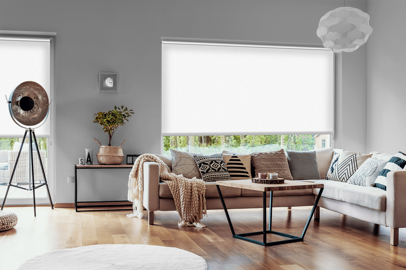 Rollo Grezzo Blackout 3875 Wohnzimmer