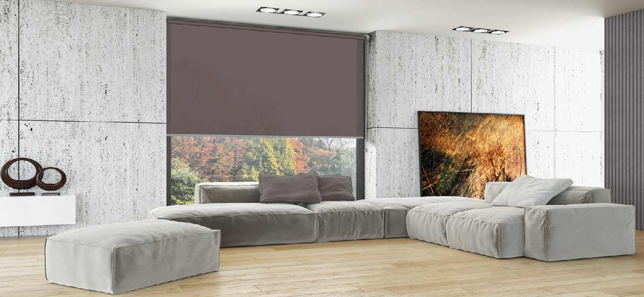 Rollo 3555 Wohnzimmer Braun