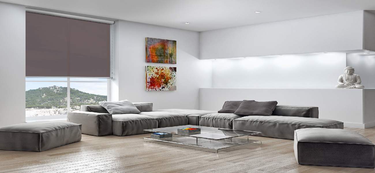 Rollo 3555 Wohnzimmer Kassette Braun