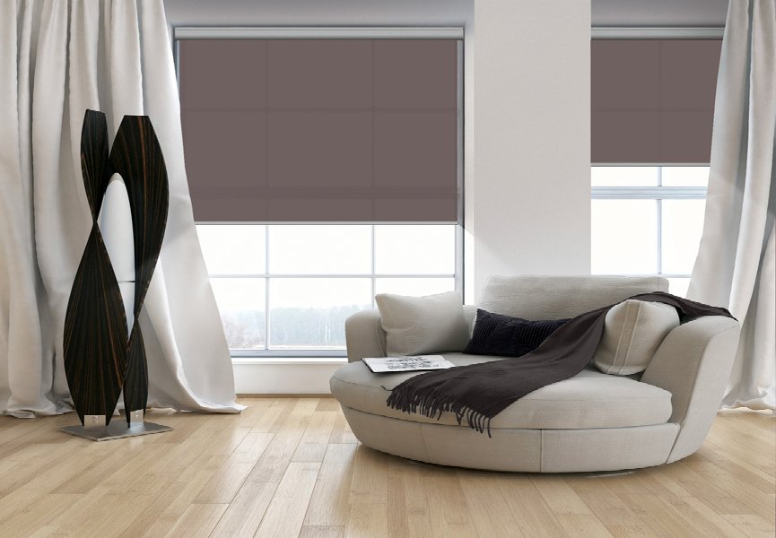 Rollo 3555 Wohnzimmer Braun