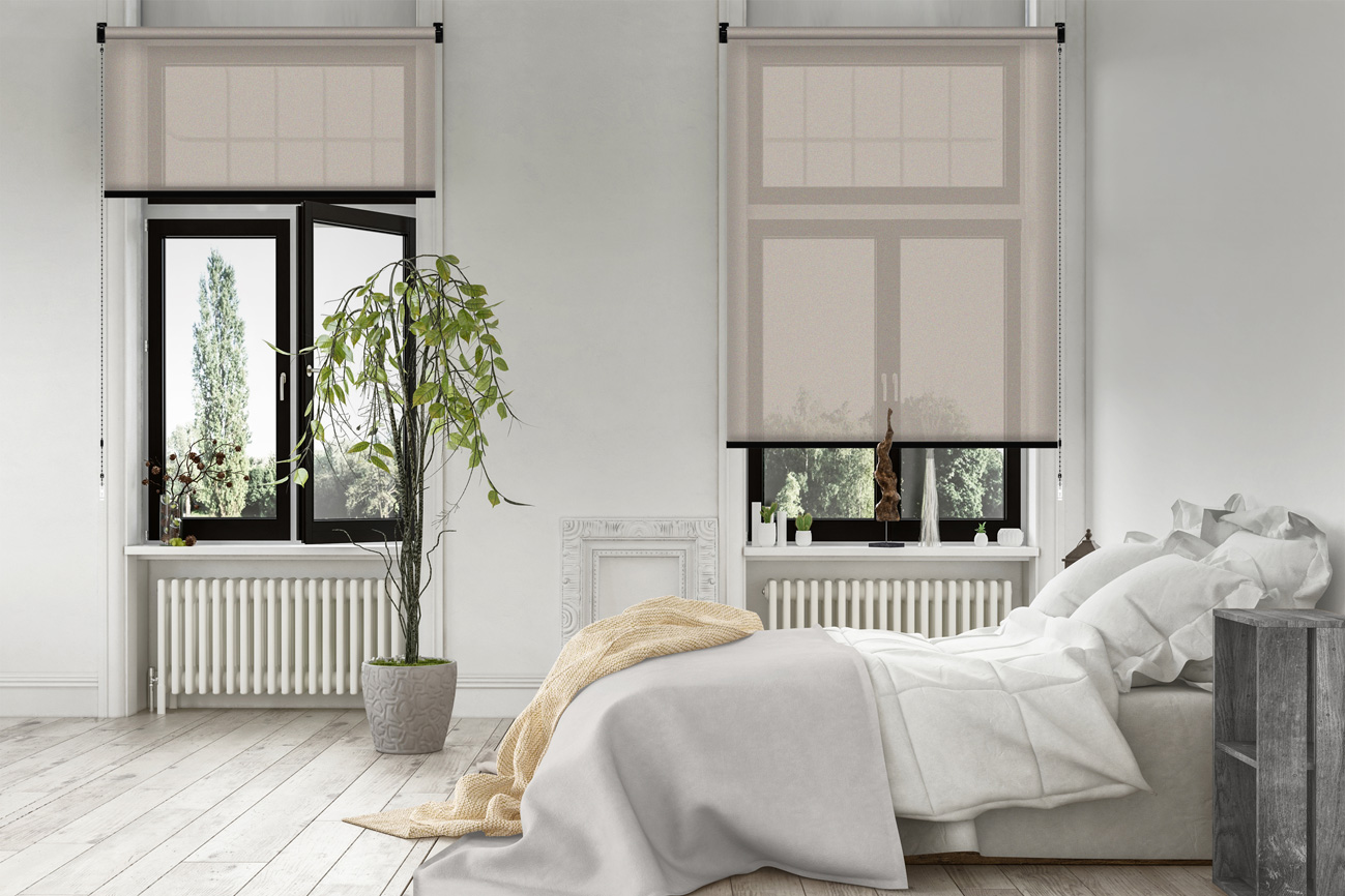 Rollo Marron 3767 Schlafzimmer