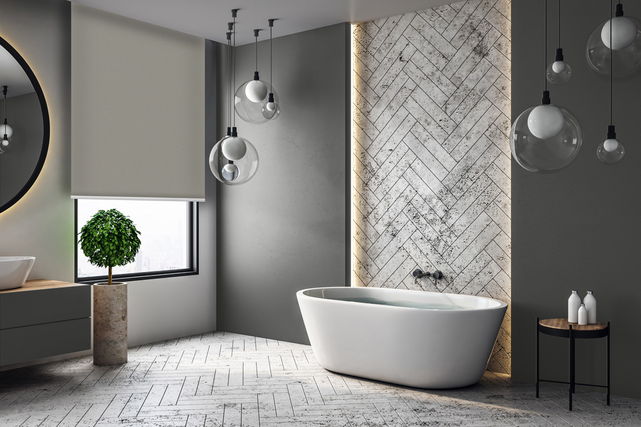 Rollo Notte 3851 Badezimmer