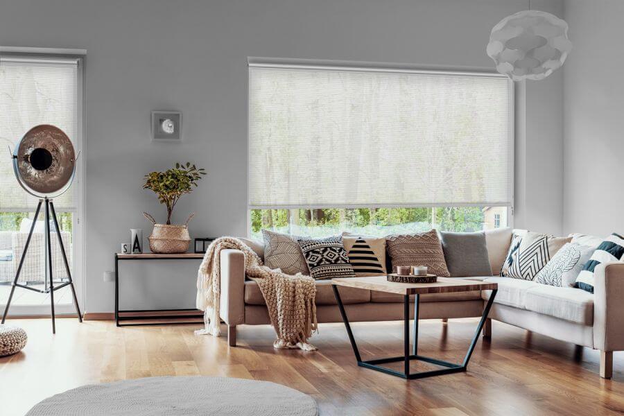 Rollo Risa 3749 in grau - Wohnzimmer