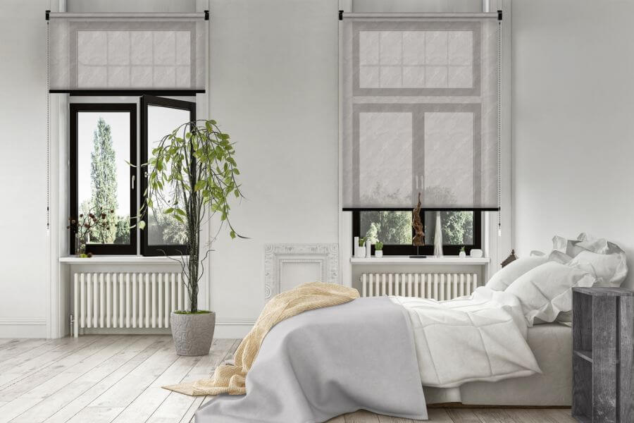 Rollo Rizzo 3751 in beige - Schlafzimmer