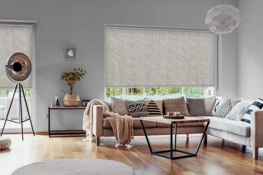 Rollo Rizzo 3751 in beige - Wohnzimmer