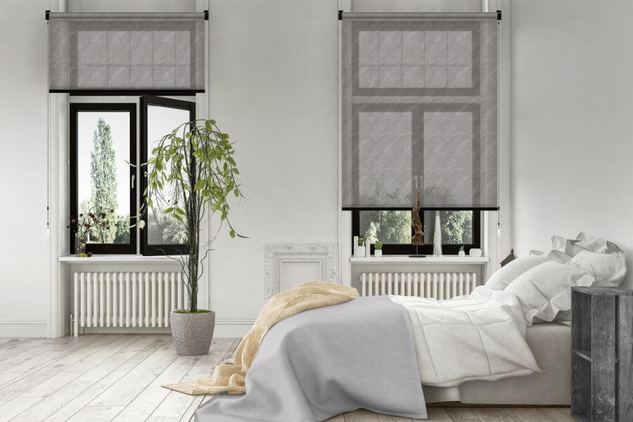 Rollo Rizzo 3752 in grau - Schlafzimmer