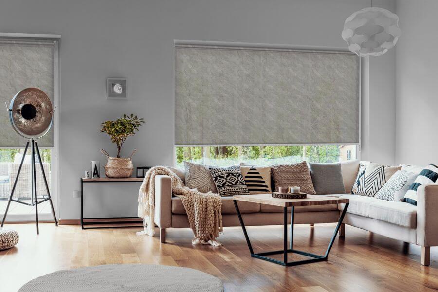 Rollo Rizzo 3752 in grau - Wohnzimmer
