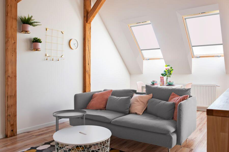 Rollo 3692 Dachfenster Rosa