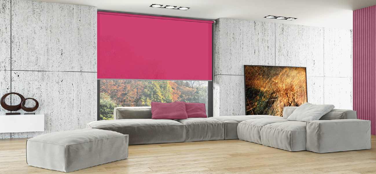 Rollo 3693 Wohnzimmer Magenta