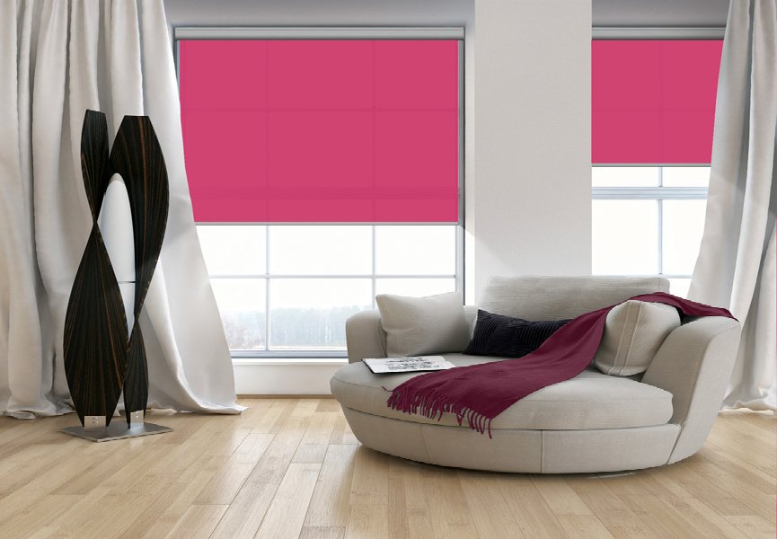 Rollo 3693 Wohnzimmer Magenta