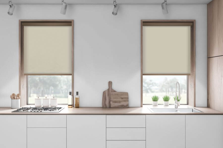 Rollo Sotti 3718 in sandbeige - Küche