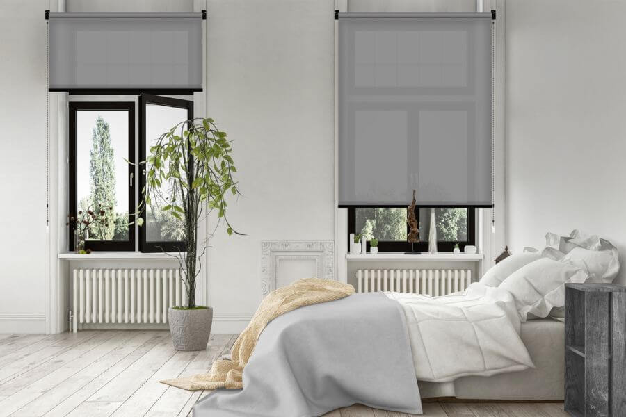 Rollo Sotti 3719 in Grau - Schlafzimmer