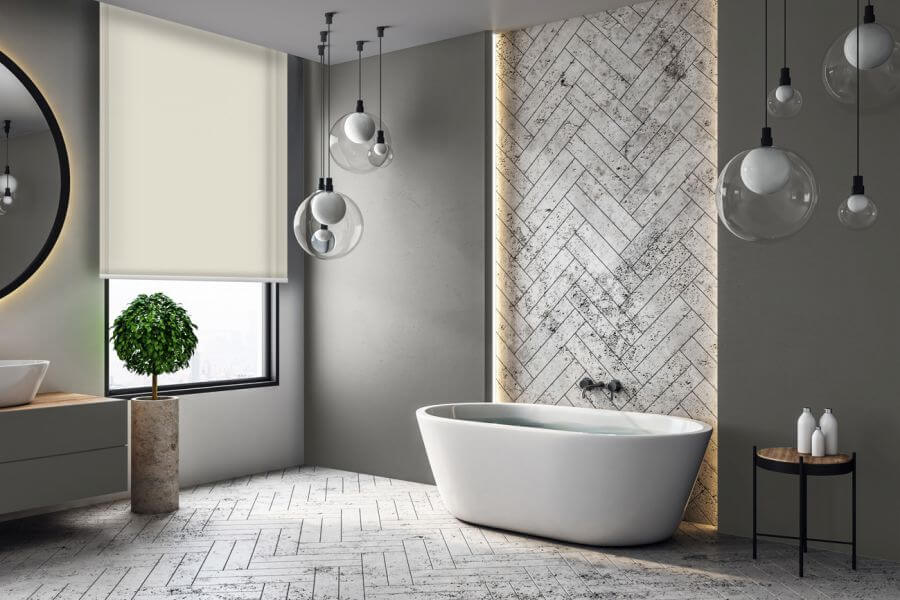 Rollo Sotti 3720 in Beige - Badezimmer