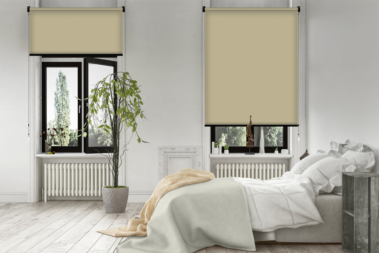 Rollo Tanto Blackout 3844 Schlafzimmer