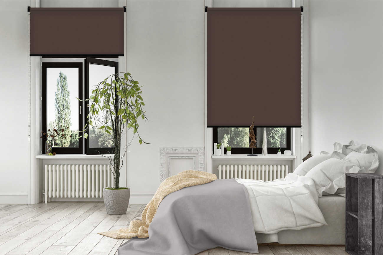 Rollo Tanto Blackout 3845 Schlafzimmer
