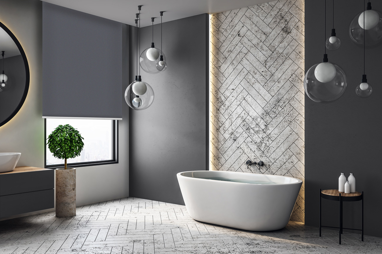 Rollo Tanto Blackout 3855 Badezimmer