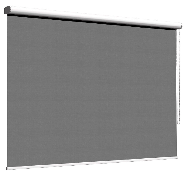 Rollo 3533 Vollansicht Grau