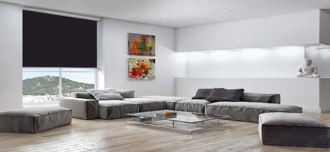 Rollo 3534 Wohnzimmer Kassette Schwarz