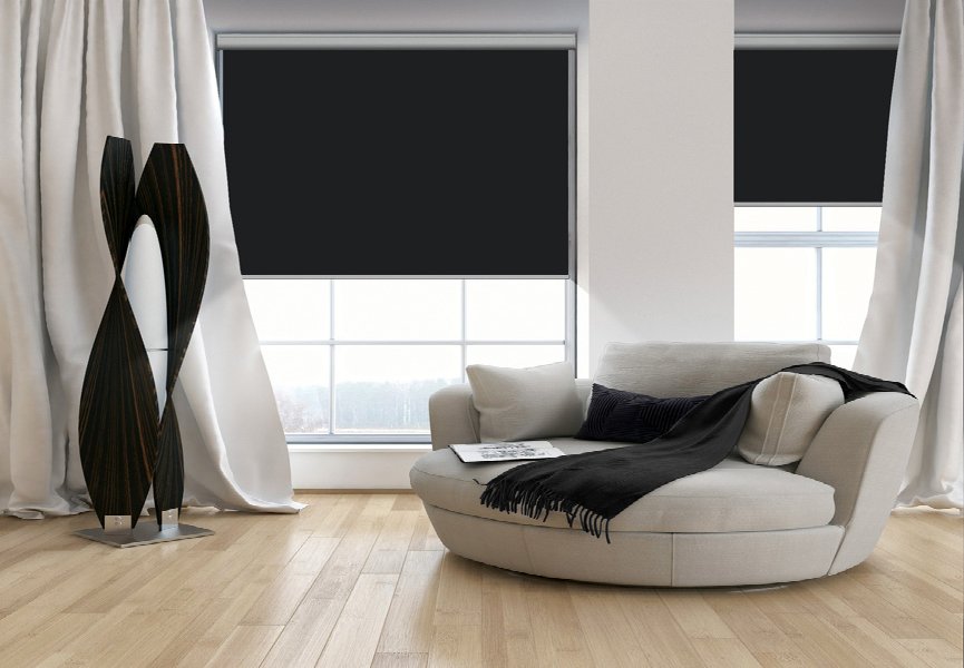 Rollo 3534 Wohnzimmer Schwarz