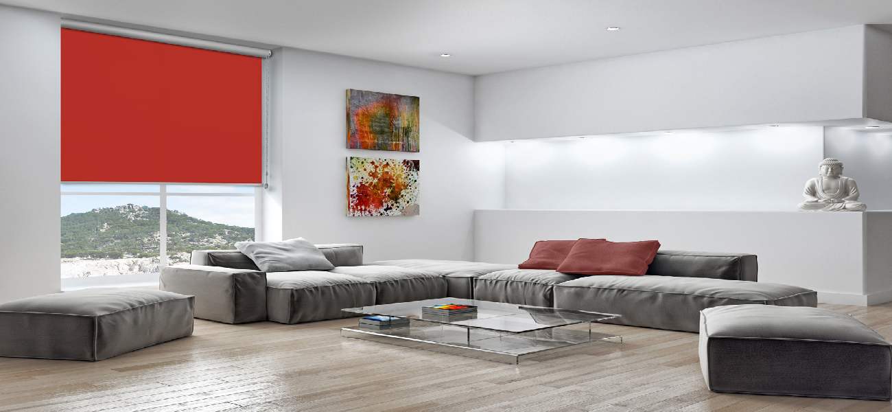 Rollo 3535 Wohnzimmer Kassette Rot