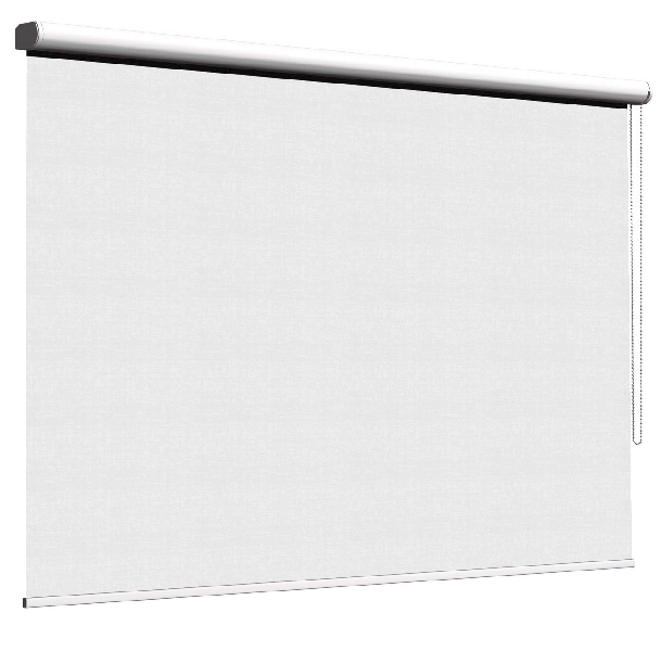 Rollo 3537 Vollansicht Weiß
