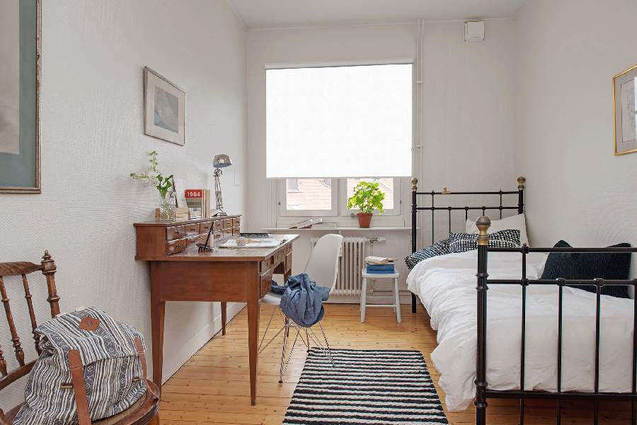 Rollo 3537 Schlafzimmer Weiß