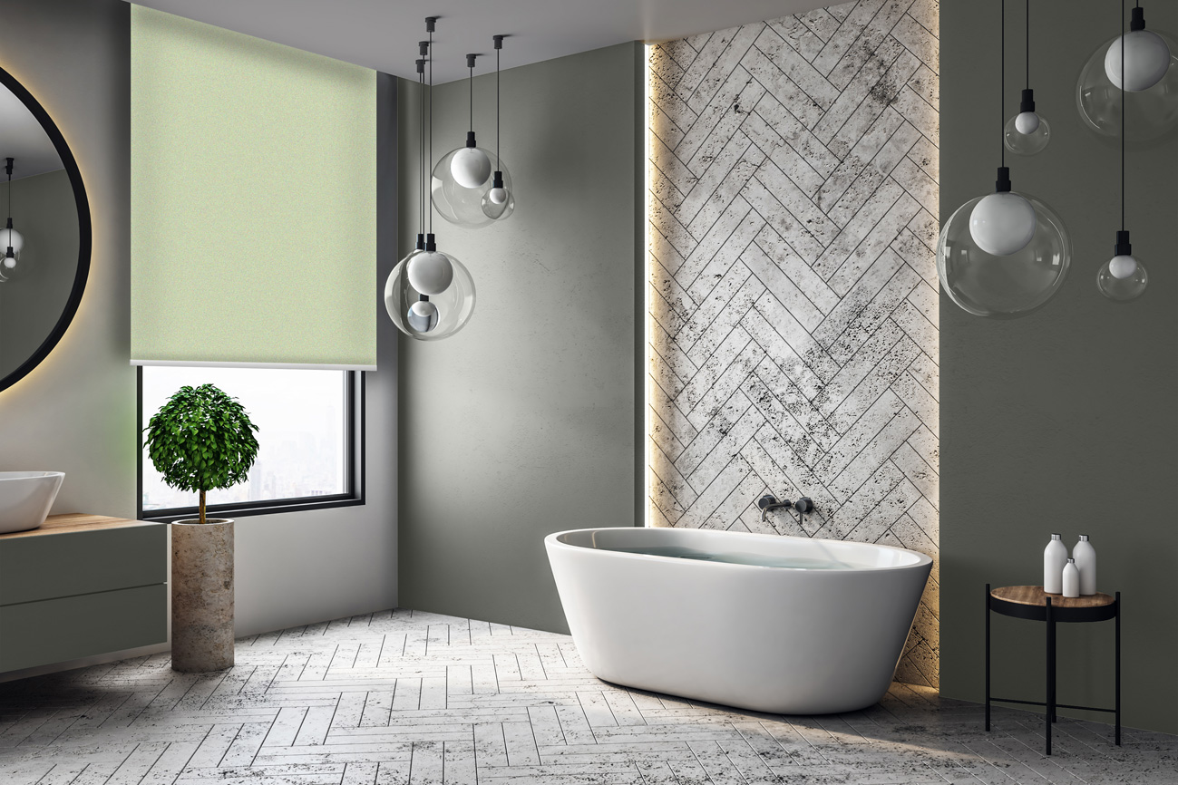 Rollo Vento Blackout 3863 Badezimmer