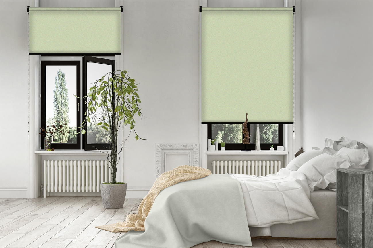 Rollo Vento Blackout 3863 Schlafzimmer