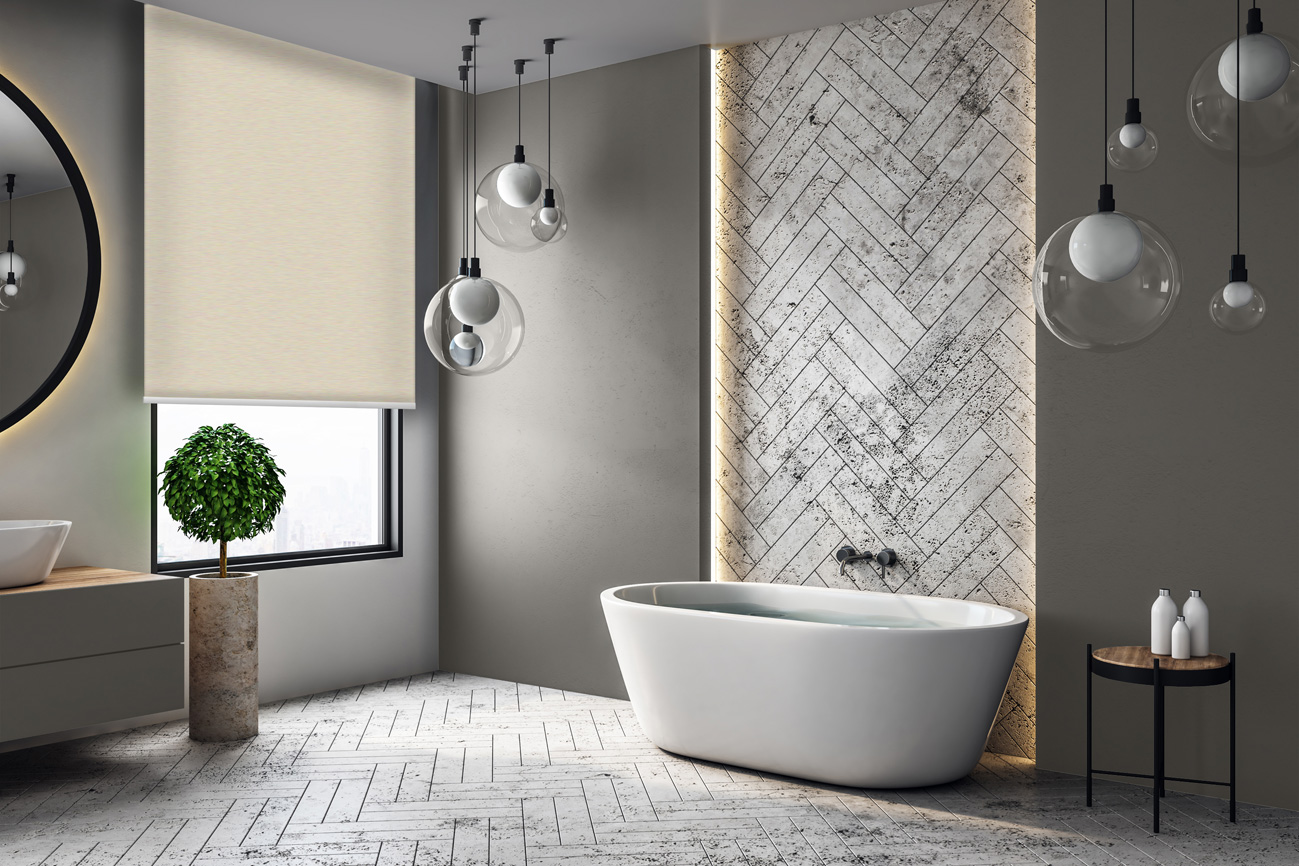 Rollo Vento Blackout 3865 Badezimmer