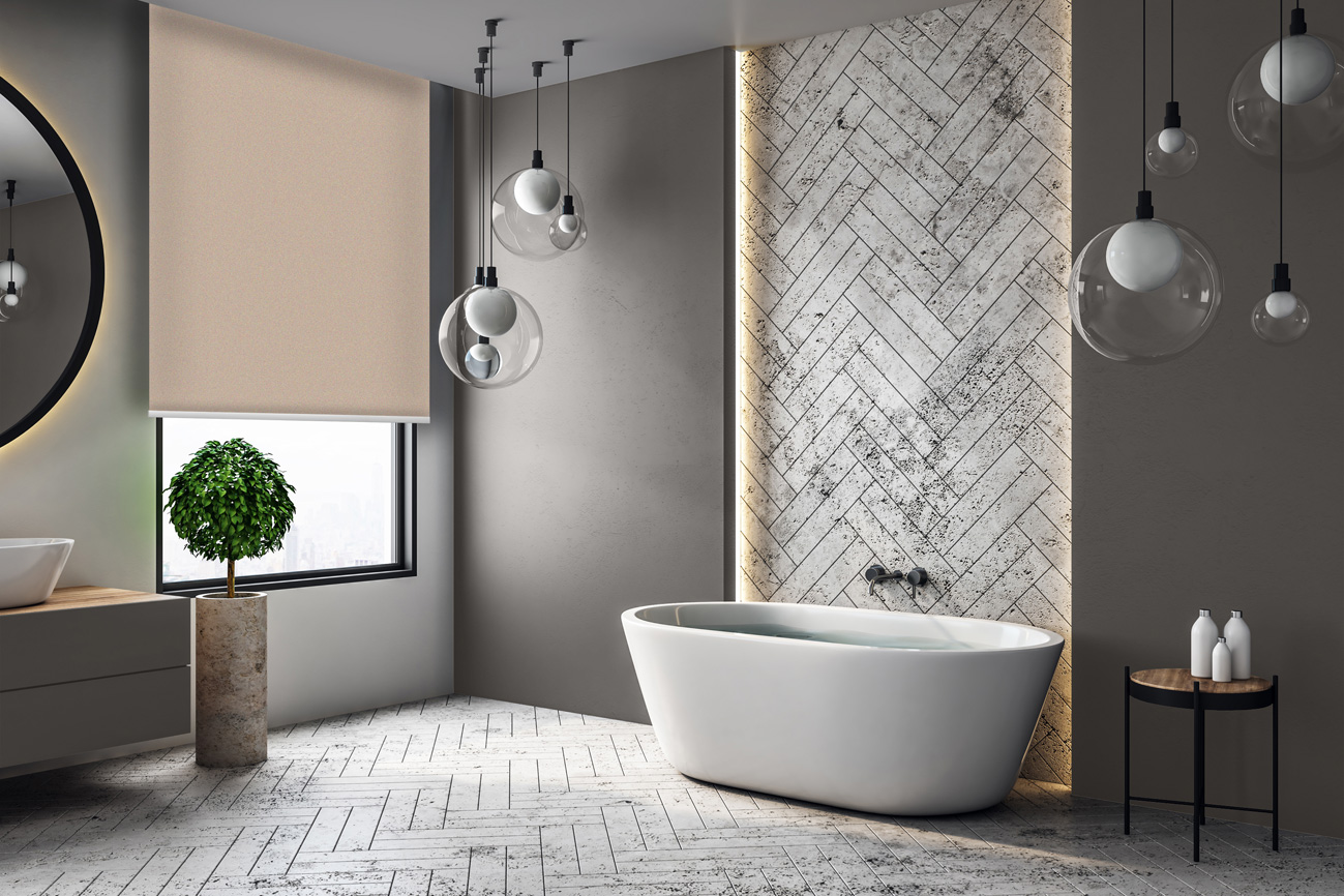 Rollo Vento Blackout 3866 Badezimmer