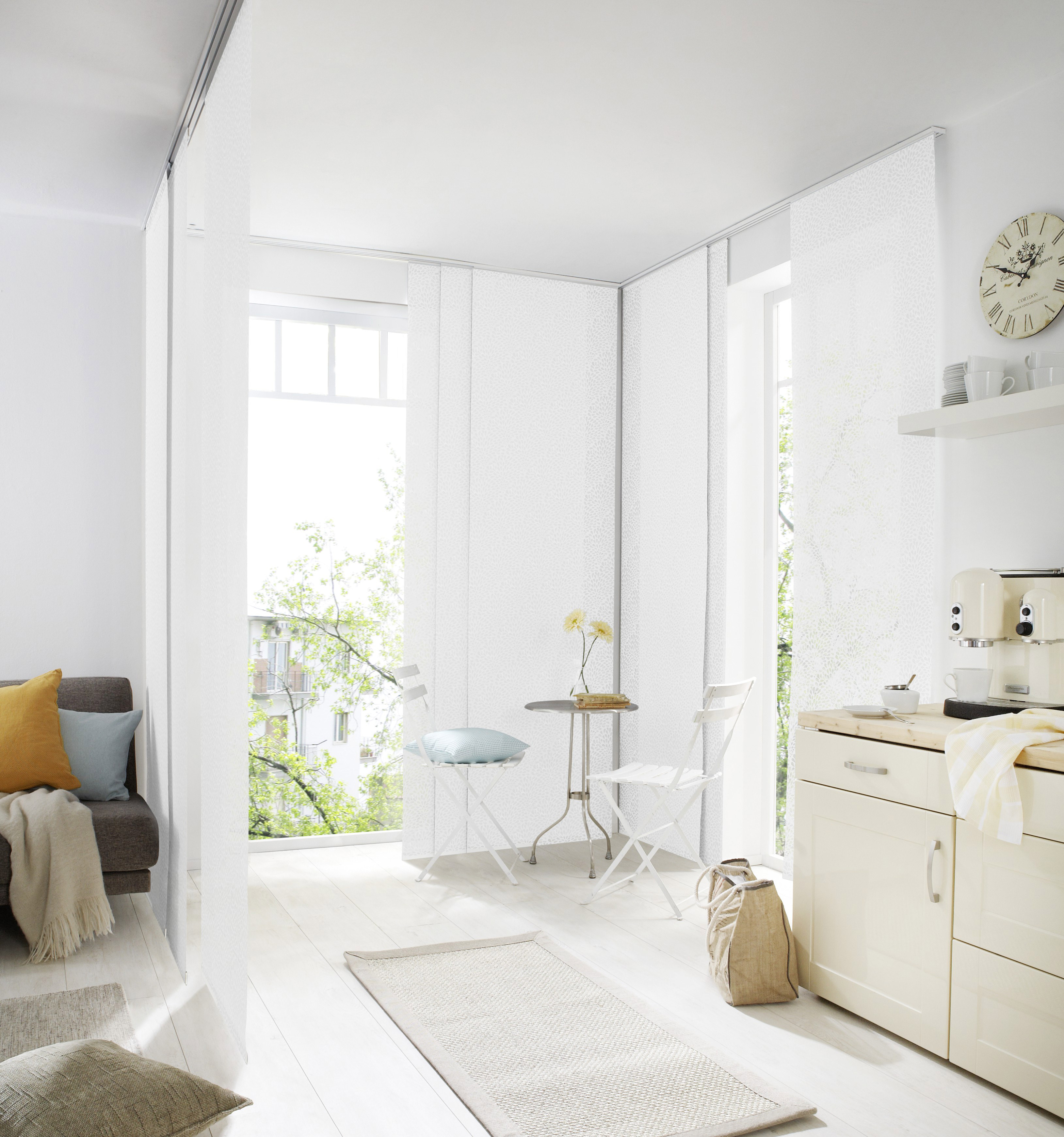 Schiebegardine Elisa 7347 Küche