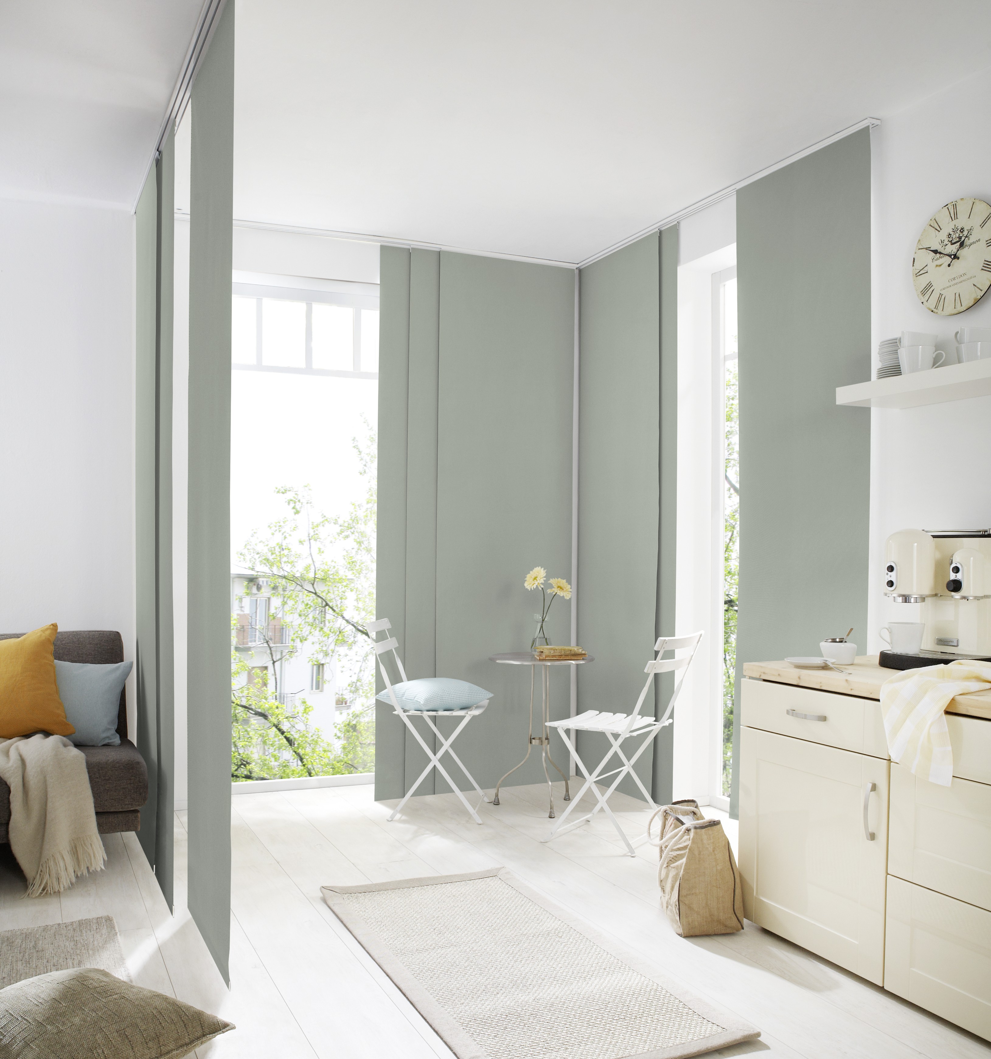 Schiebegardine Nivaro 7370 Küche