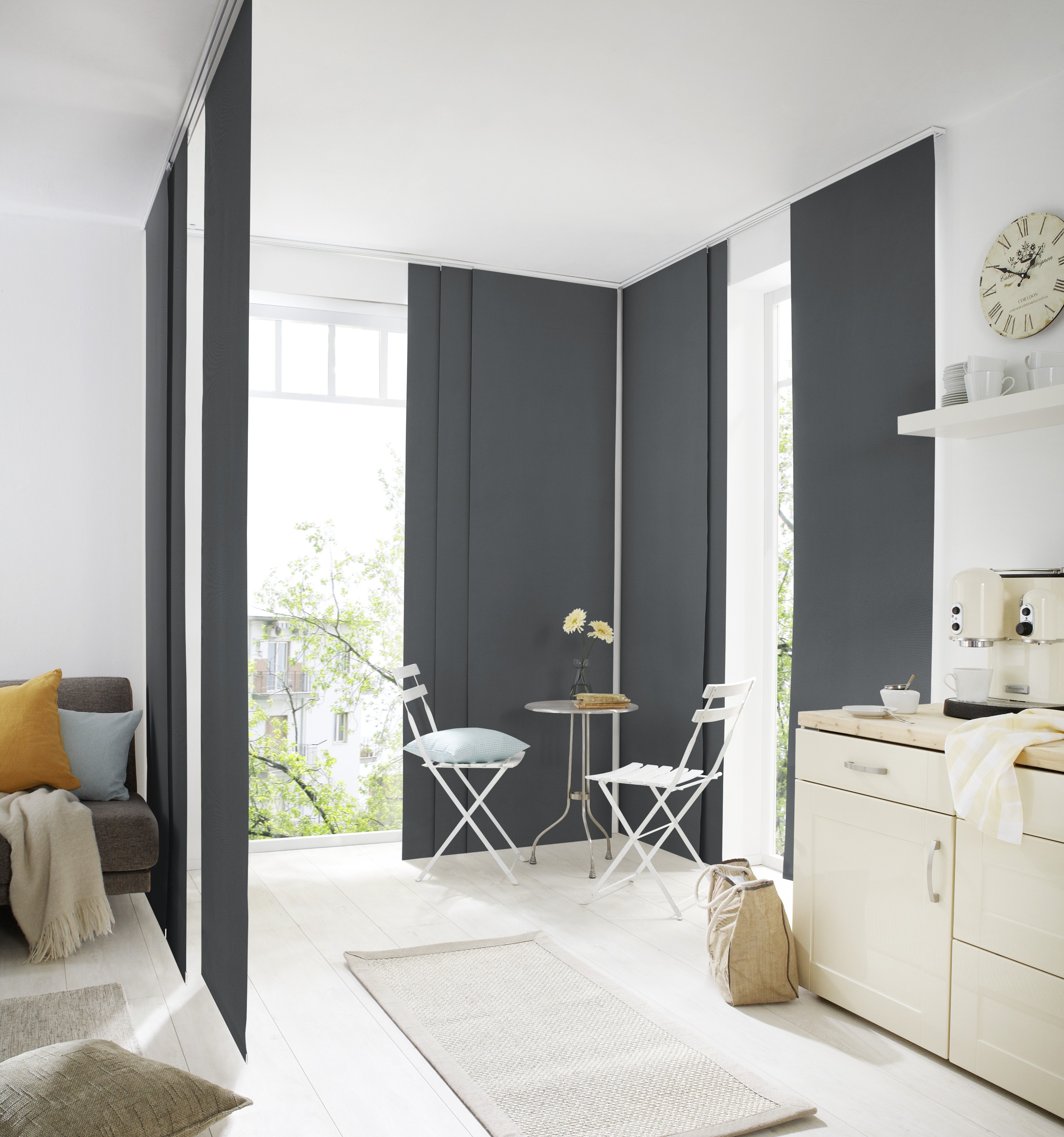 Schiebegardine Nivaro 7371 Küche